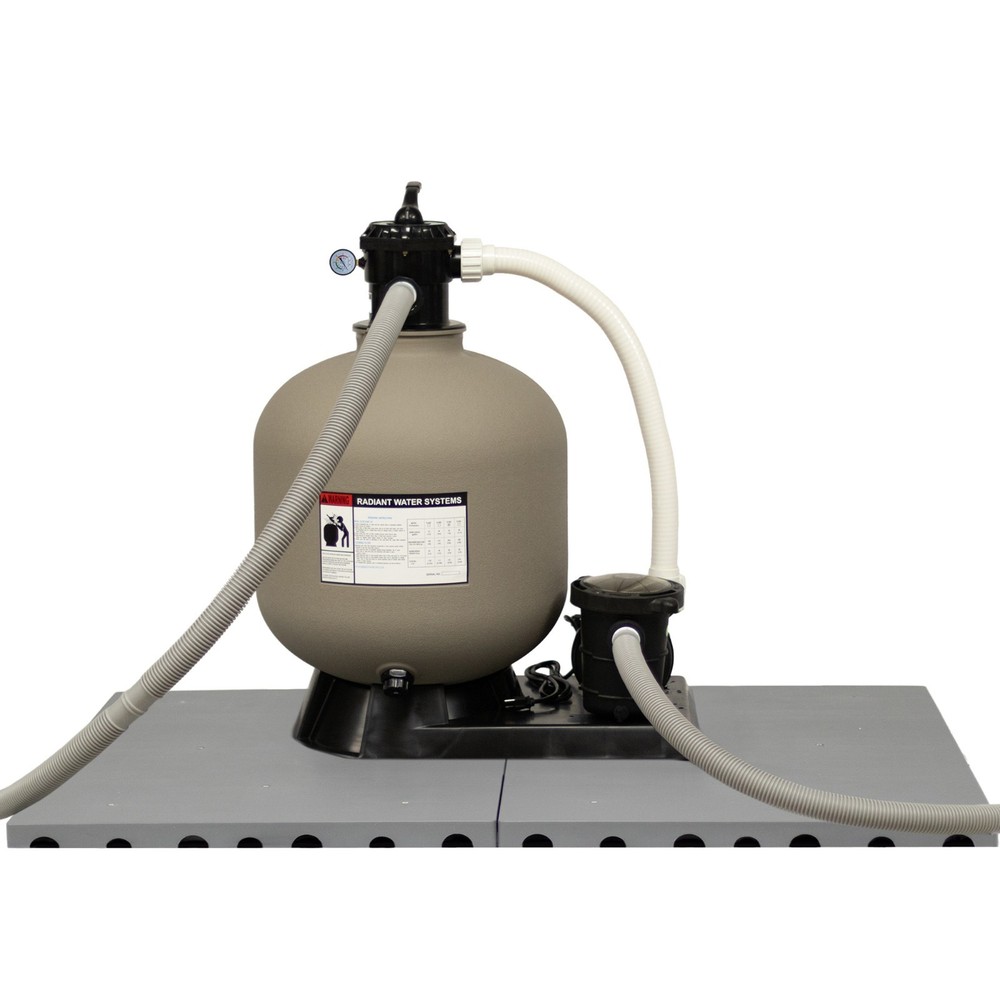 Resin Universal Pool Pump and Filter Interlock Base Pad (Various Qty)