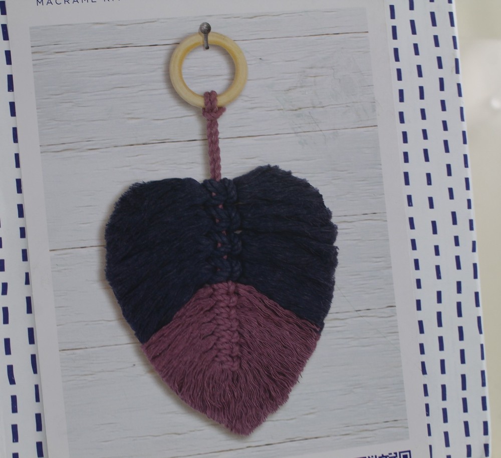 New Hillfolk Feather Macrame Kit - by Dimensions by design
