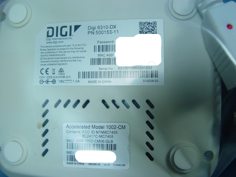 Digi 6310-DX Router LTE Modem Accelerated 1002-CM
