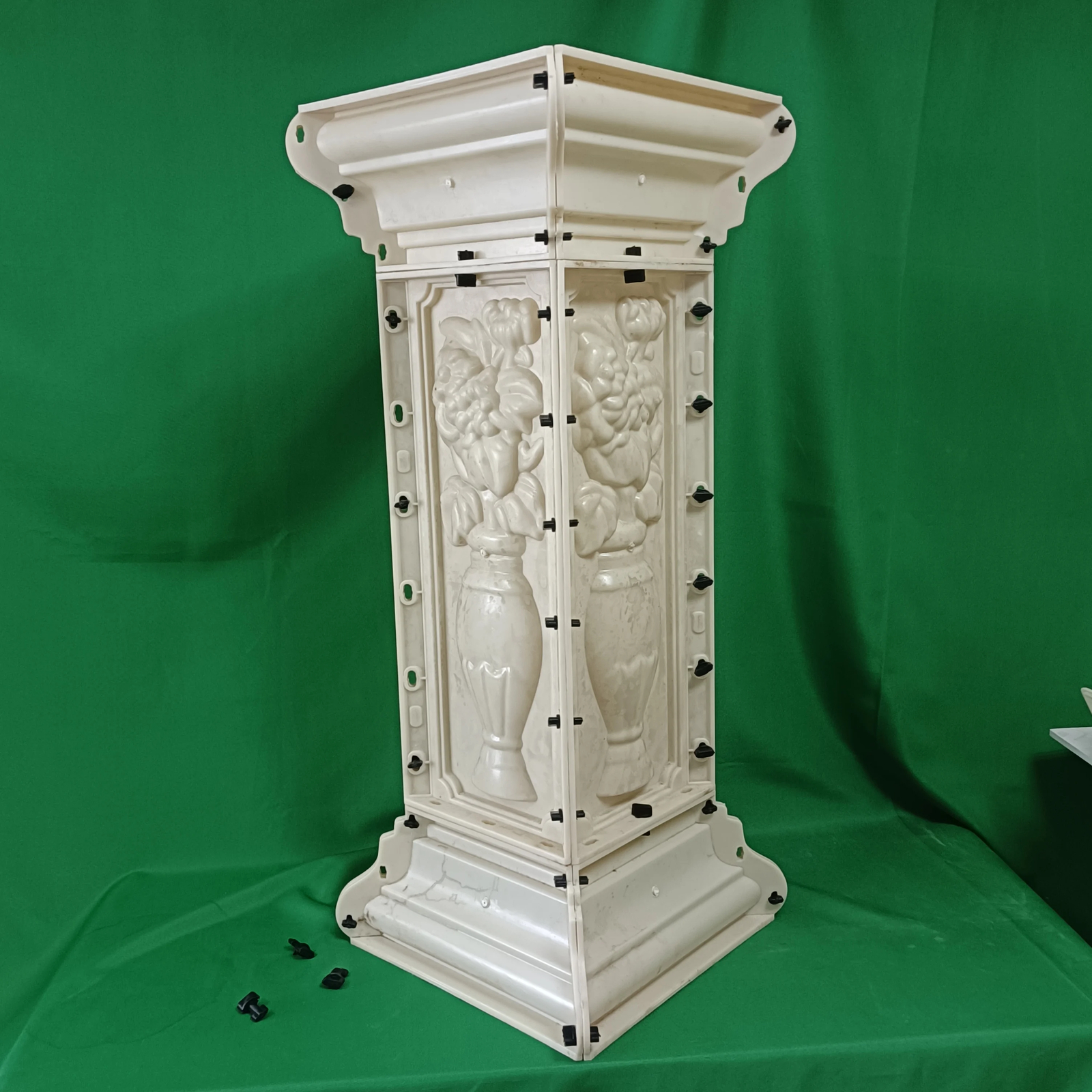 96*22cm Plastic Molds Concrete Pedestal Baluster side Pillar post Reazone ABS