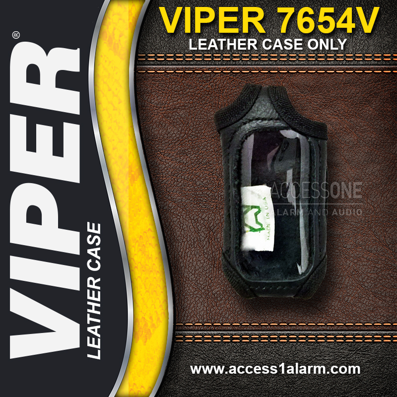 Viper 7654V High Quality Genuine Leather Remote Control Protective Case 5906V
