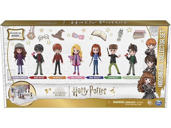 Wizarding World Harry Potter Magical Minis Collector Set 7 Figures NEW/SEALED