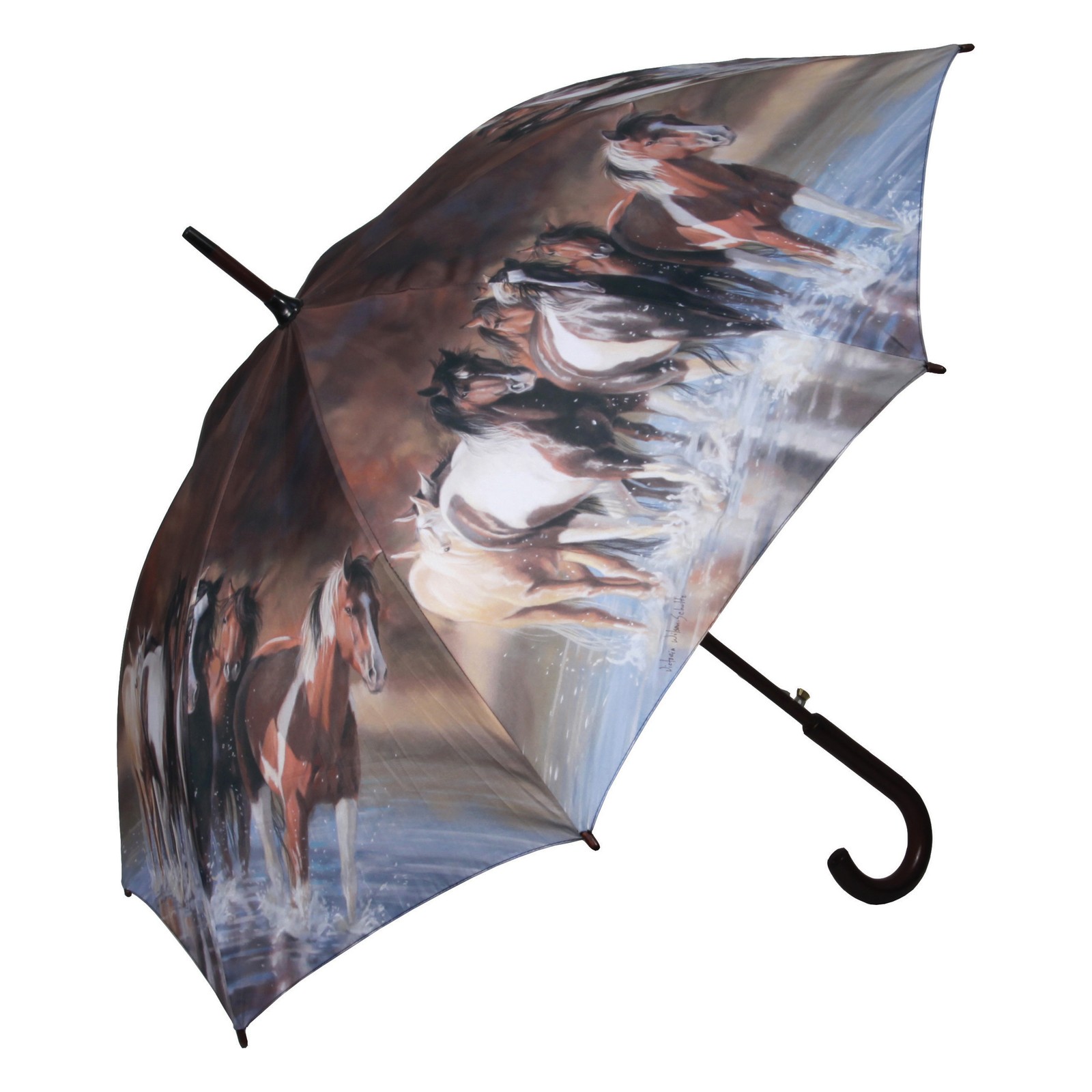 Rivers Edge Products 45-Inch Windproof Large Umbrella, UV Coated Stick
