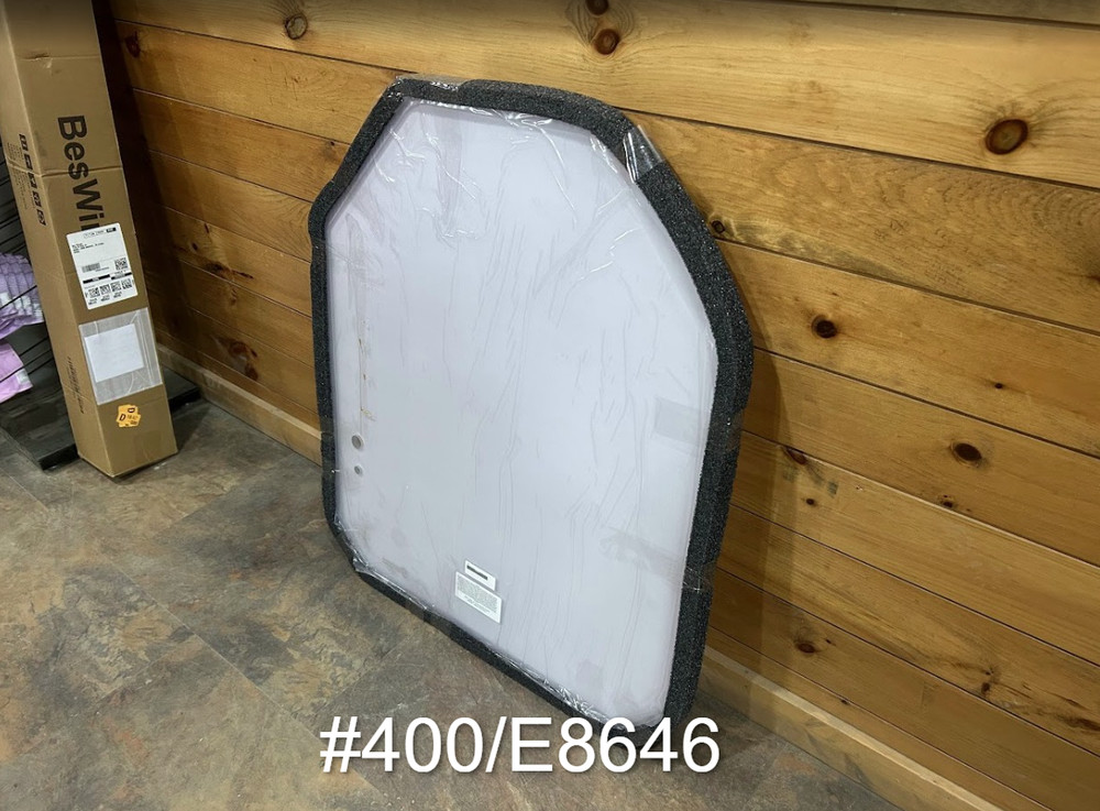 1/2" JCB #400/E8640 Polycarbonate Skid Steer Front Windshield