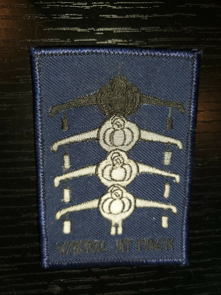 1960s 70s USAF Air Force Navy Harrier Squadron Patch