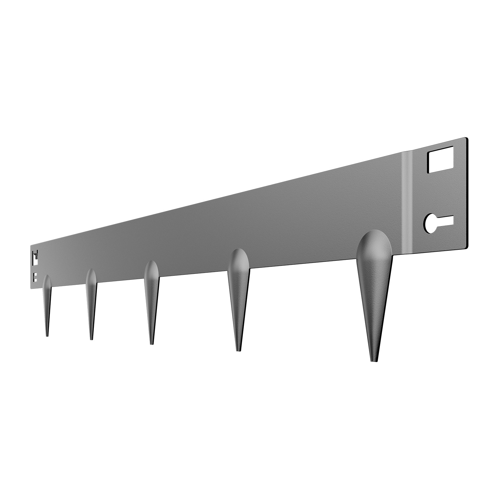 Steel Landscape Edging 5 Packs 39 x 3in Rust-Resistant Edging Border Dark