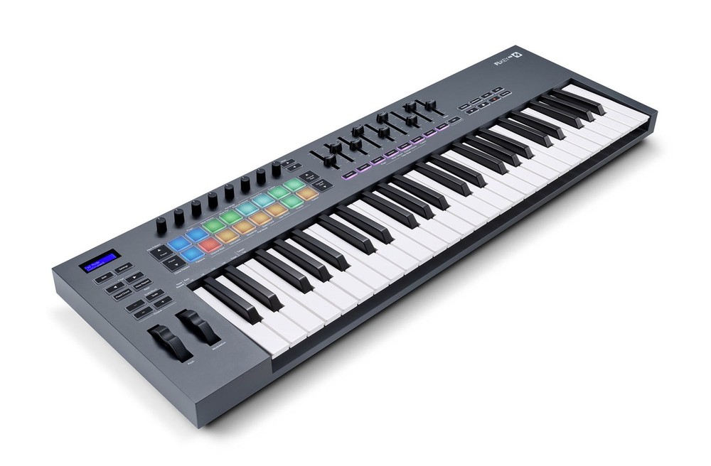 Novation FLkey 49 Key MIDI Keyboard Controller for FL Studio+Laptop Backpack