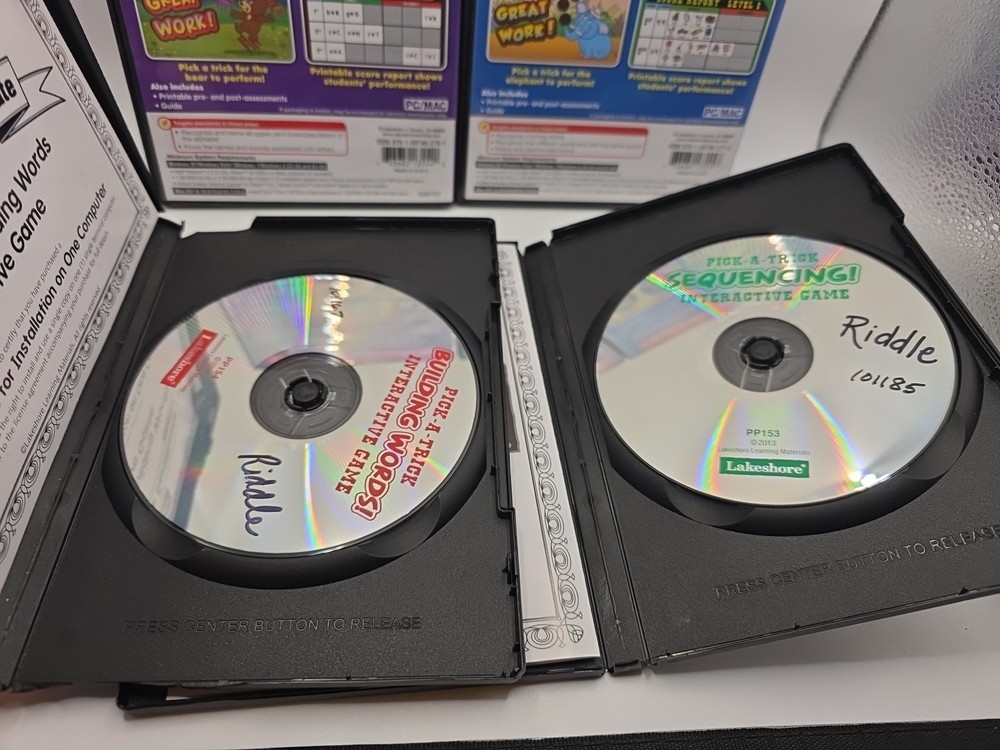 4 Lakeshore Language Pick A Trick Interactive Games Pre K-K