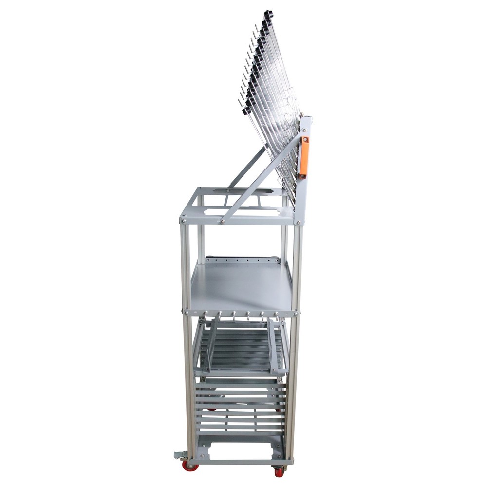 4-layer Screen Printing Tool Material Combination Rack for Screen Frames Squeege