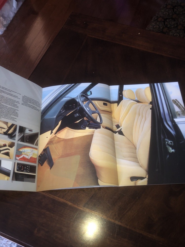 1981 BMW 528E CAR BROCHURE