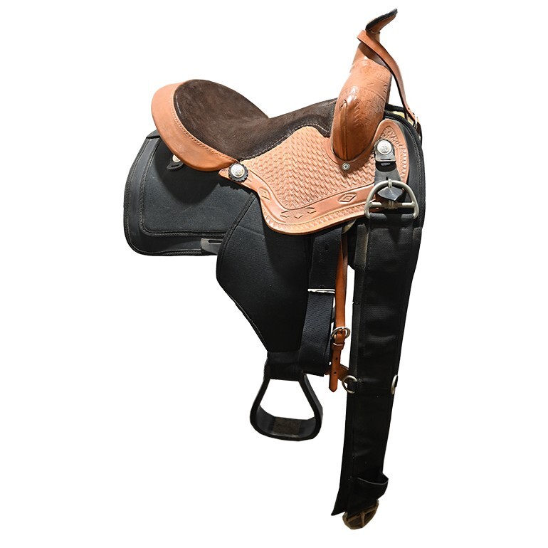 Used 13" Easy Rider Maker Action Co. Trail Saddle Code: C13ERTRAILSYLEA
