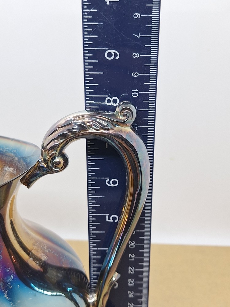 Vintage Sheffield Silverplate Pitcher With Ice Guard, Model S-8507