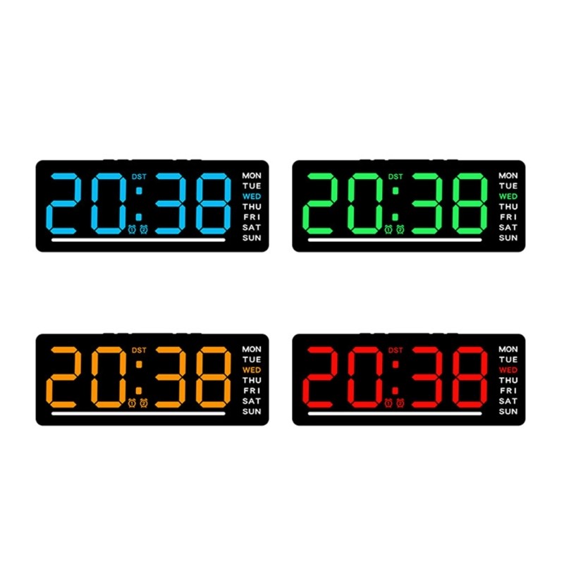 User Friendly Digital Clock Alarm Clock with High Precise Timekeeping Clock
