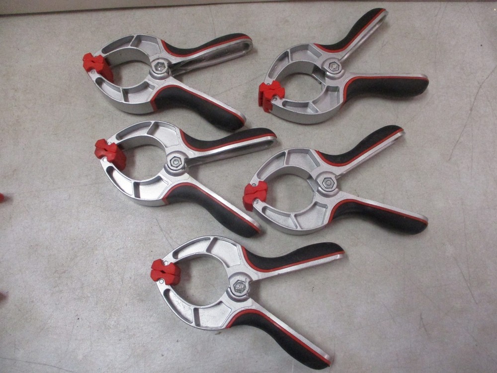 21 Assorted Metal Clamps