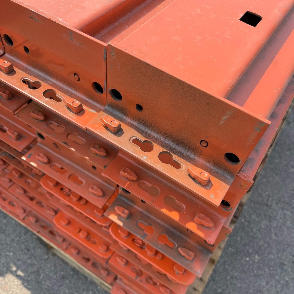 INTERACK Pallet Rack Cross Beam Teardrop Style (Round & Angular) 12 ft x 6” Oran