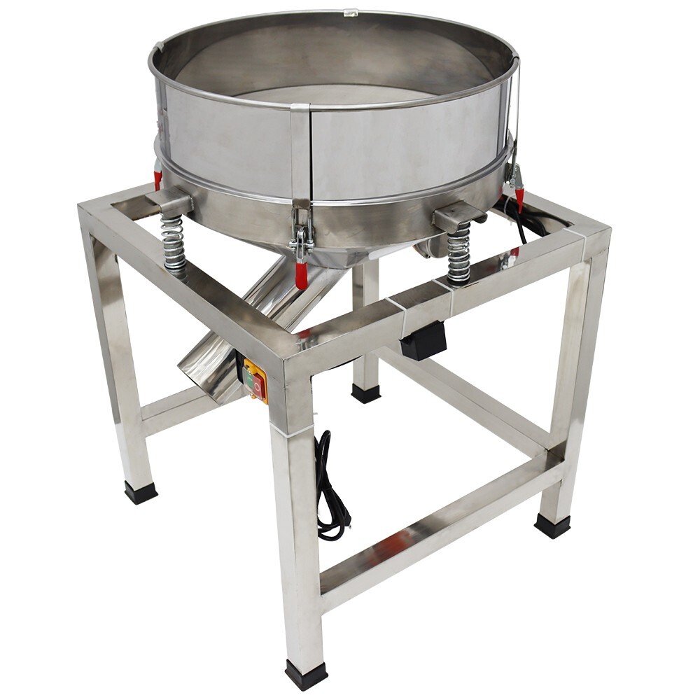 19.6in Electric Sieve Industrial Vibrating Screen Stainless Shaker 40 , 100 Mesh