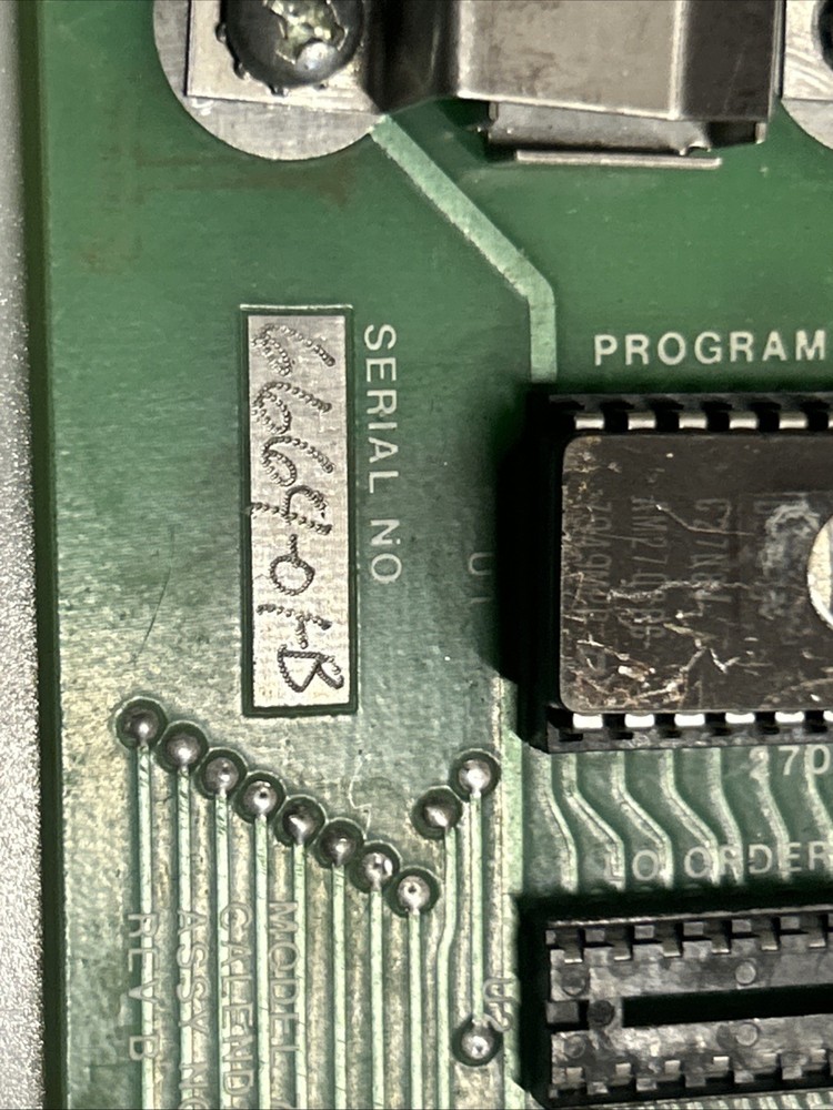 Rare Vintage Apple ll Programmable EPROM clock in calendar module