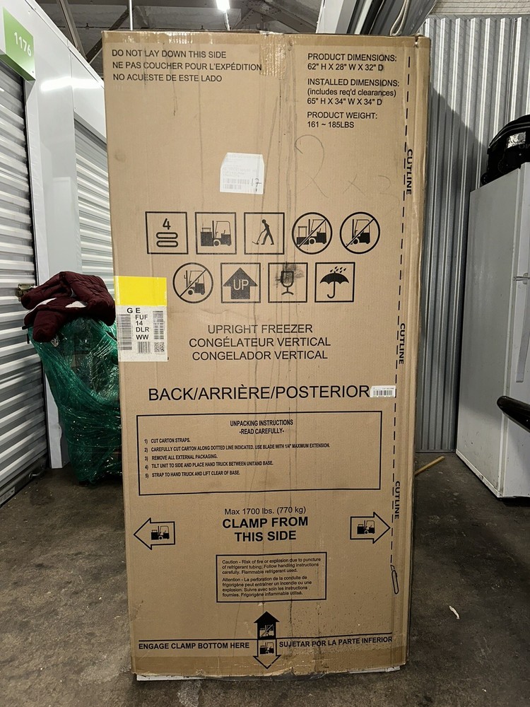 Upright Freezer 14.1 Cu. Ft