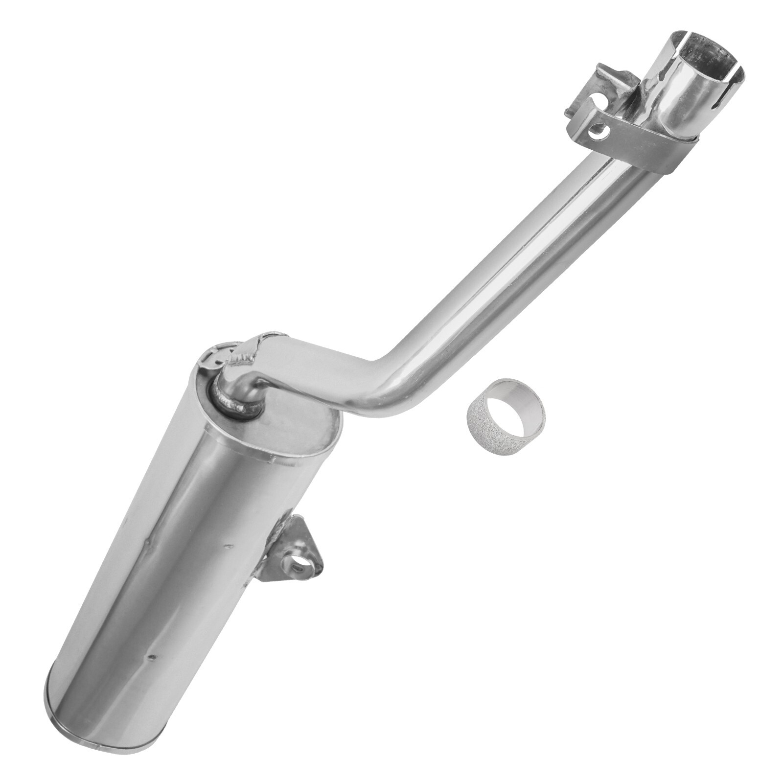 Complete Exhaust Muffler w/ Gasket fits Yamaha Grizzly 660 YFM660F 4X4 2002-2008