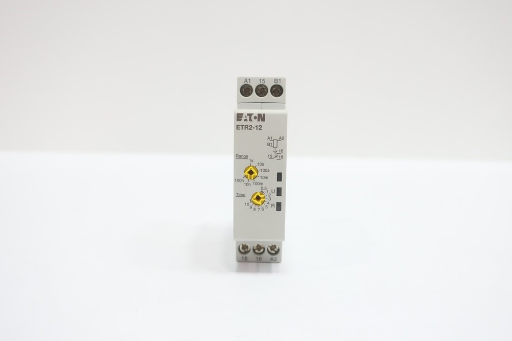 Eaton ETR2-12 Time Delay Relay 24-48v-dc