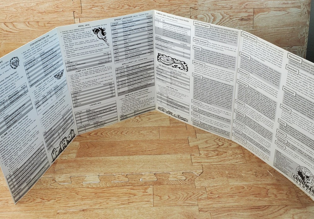 Dungeons & Dragons Dungeon Master Screen Goodman Games 2006