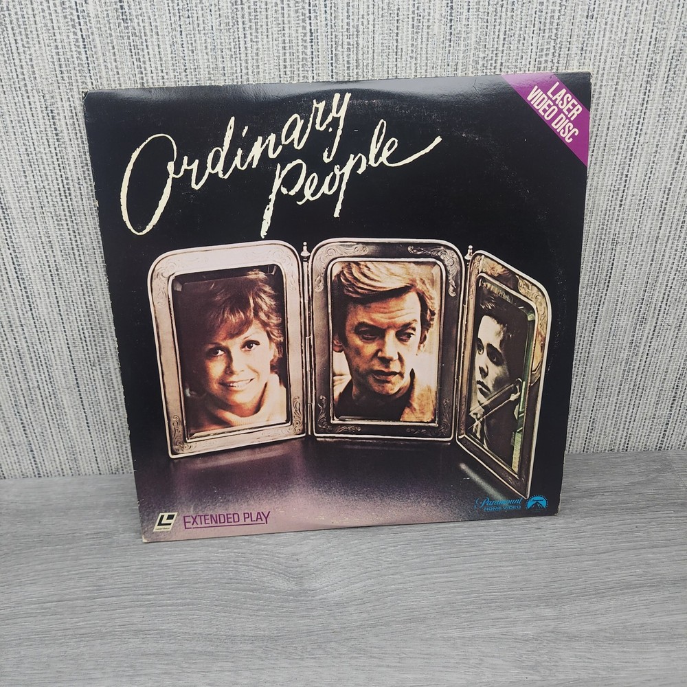 "Ordinary People" Extended Play Laserdisc LD - Donald Sutherland