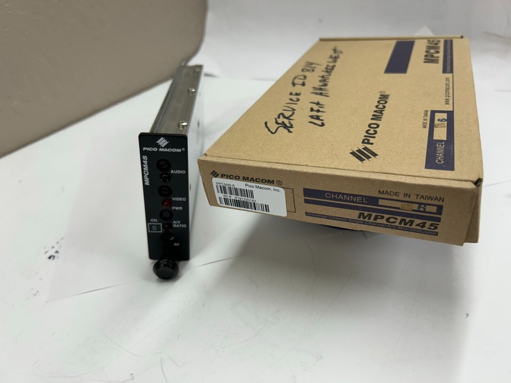 Pico Macom MPCM45 - High-Performance CATV Mini-Modulator, Channels 2,7