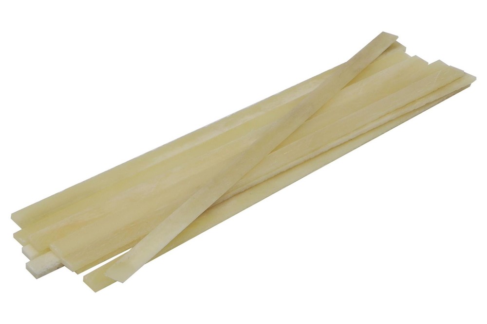 Bone Saddle Shims - Non-bleached - 4.25" x .16" x .04" - 10 pack
