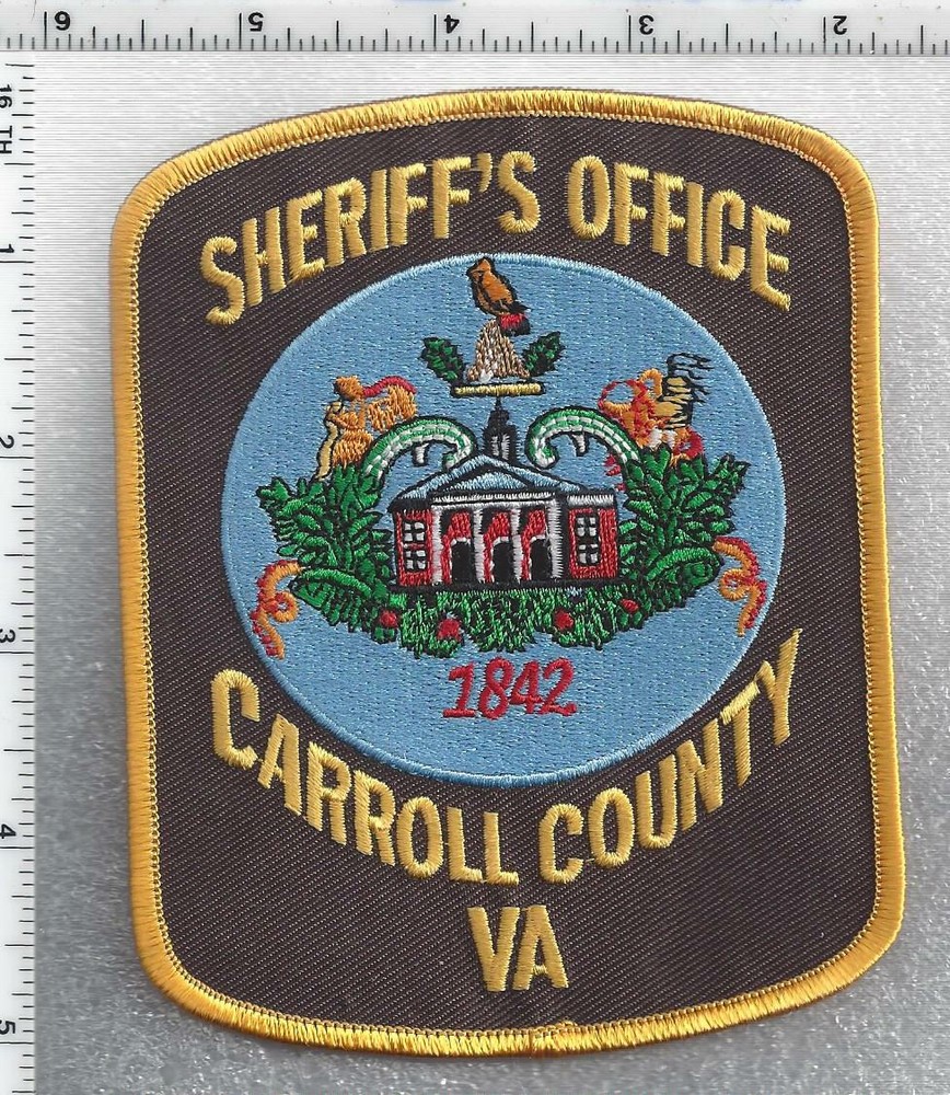 Carroll County Sheriff (Virginia)  Shoulder Patch