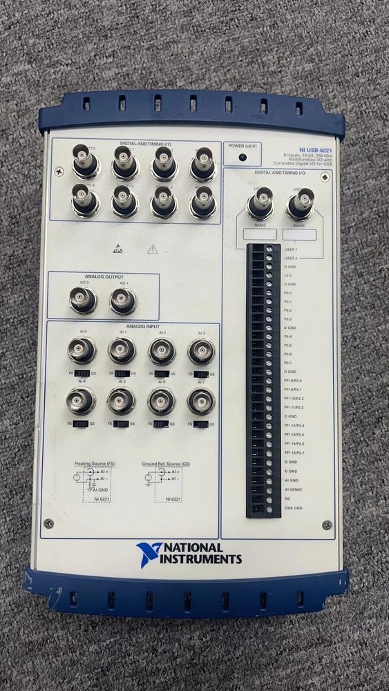National Instruments NI USB-6221 BNC Data Acquisition Device, Multifunction DAQ