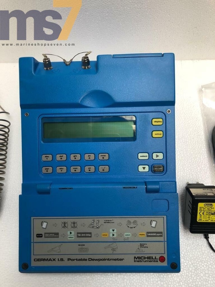MICHELL INSTRUMENTS CERMAX I.S. PORTABLE DEWPOINT TESTER (BATTERY DEAD)