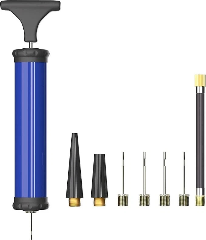Portable Air Pump Kit with Needle,Nozzle