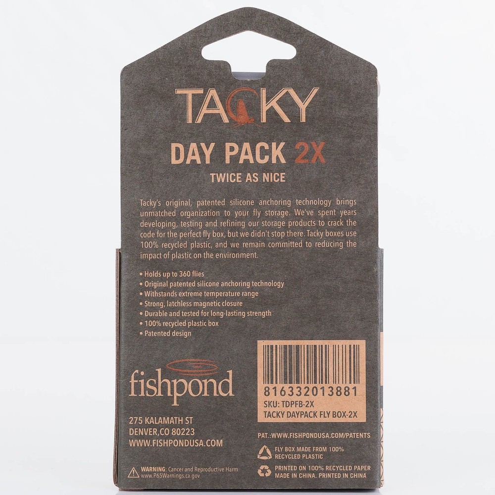 Fishpond TACKY Day Pack 2X Fly Box