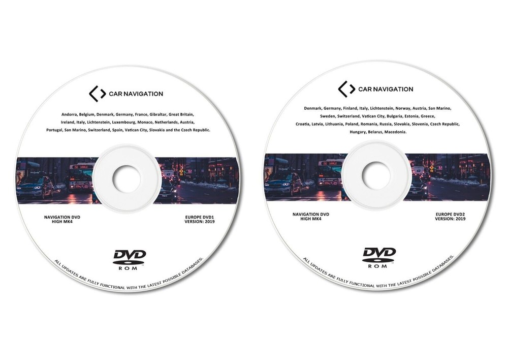 MK4 HIGH Navigation DVD Update Map Europe for E46 E39 E65 E52 E83 E53 E85 E86
