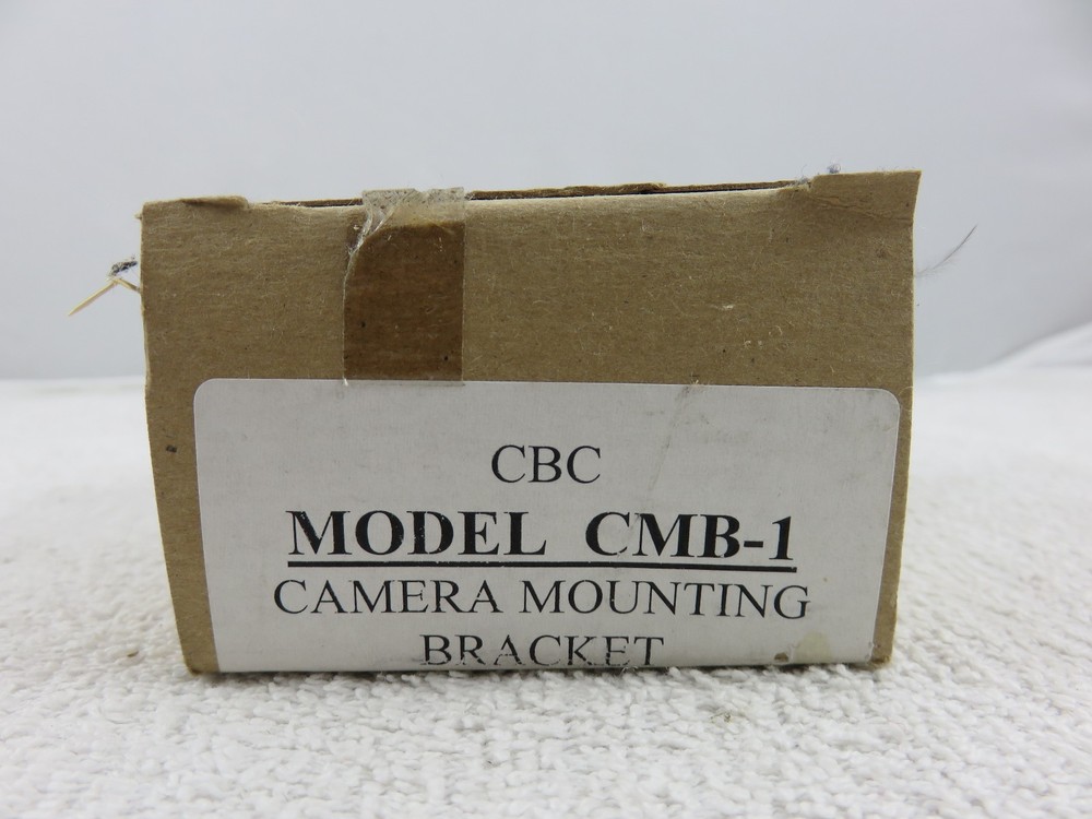 CBC Model CMB-1 Security Camera Mounting Bracket Black NEW Old Stock