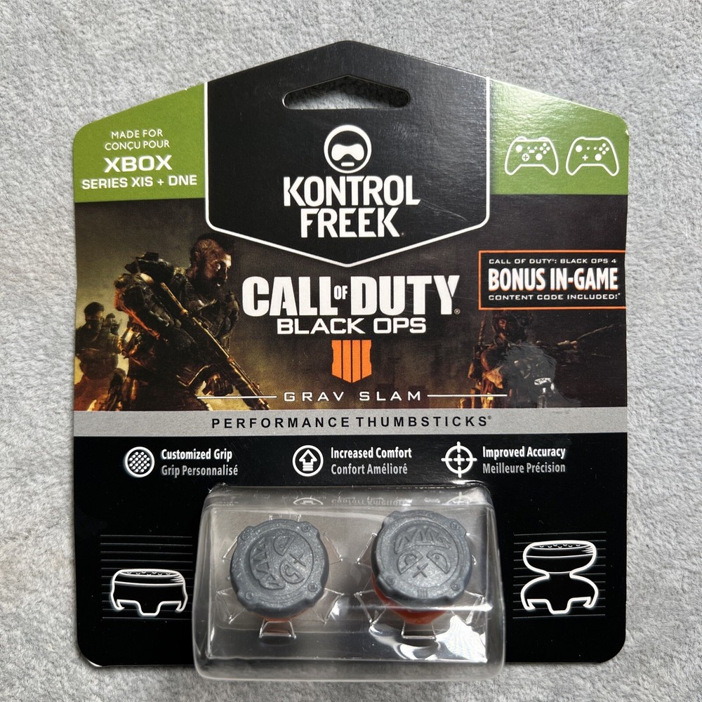 Kontrol Freek Xbox One S X Controller Performance Grip FPS COD Grav Slam Gray