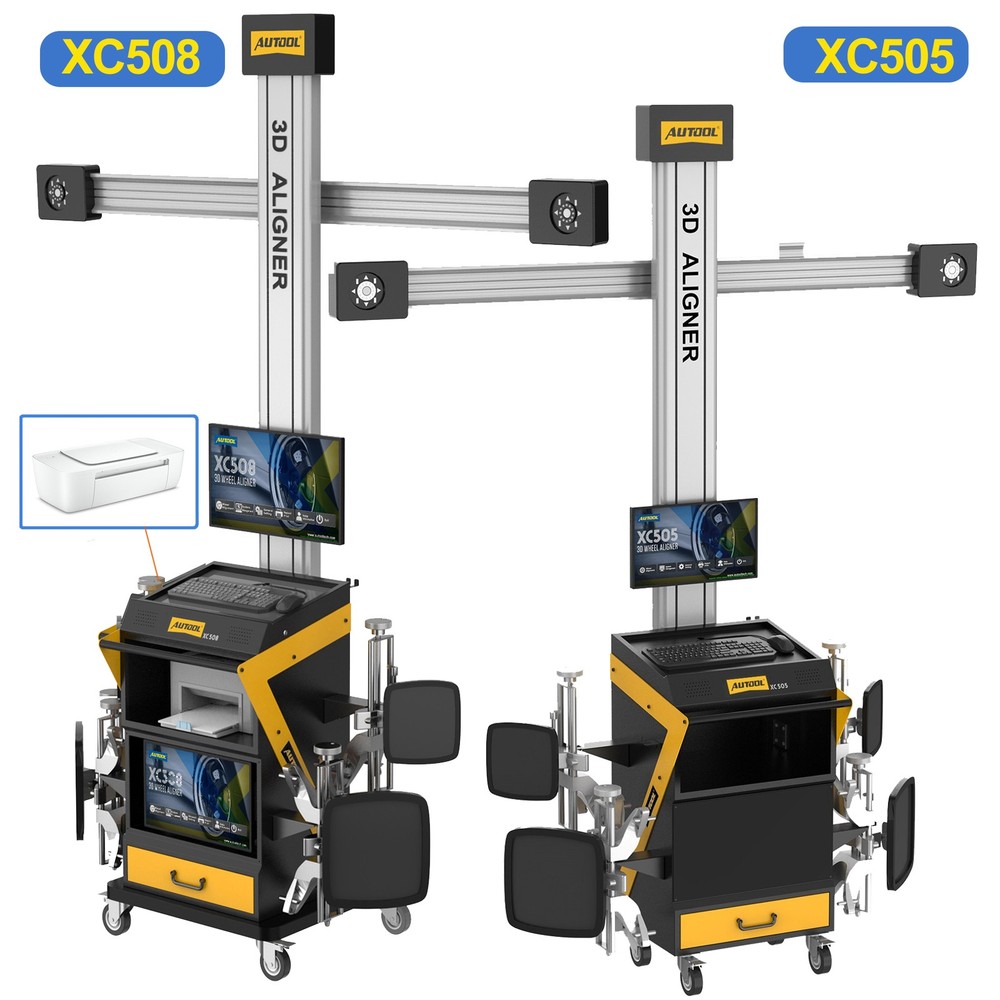 AUTOOL Wheel Alignment Machine 3D Wheel Aligner Tire Alignment Fully Automatic