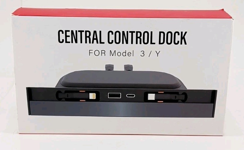 Central Control Dock For Tesla Model 3/Y NOB