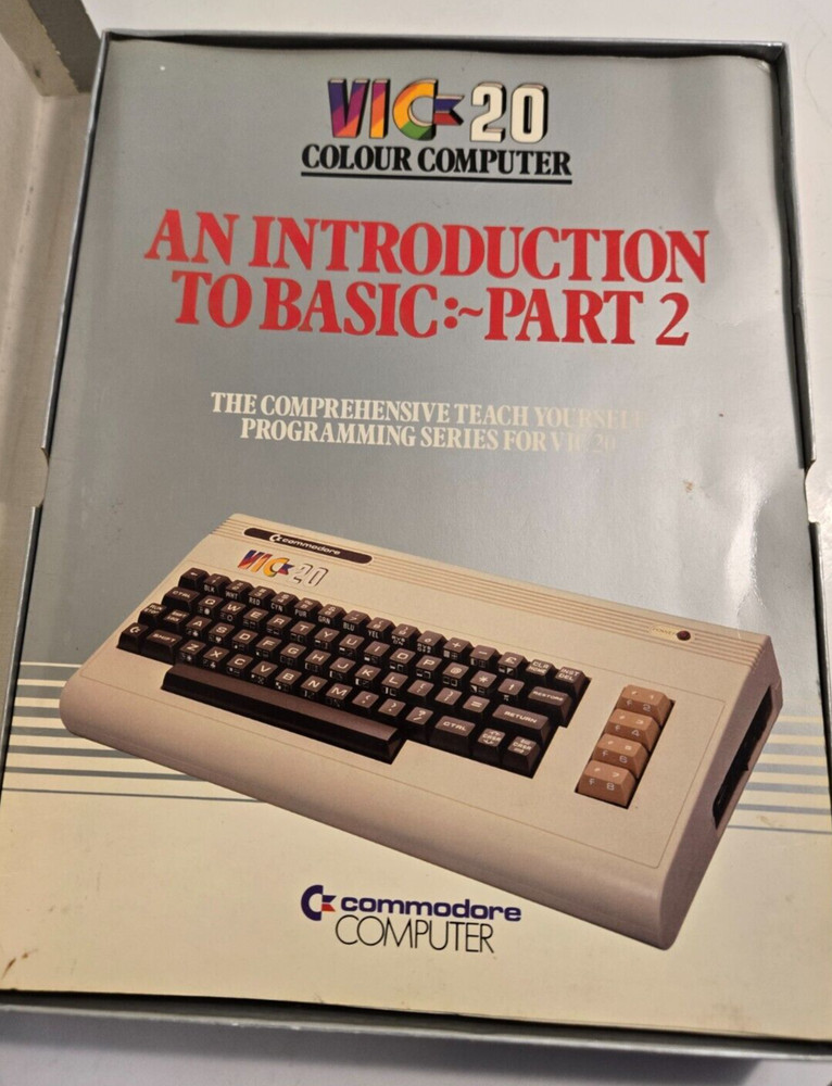 1982 VIC 20 An Introduction to BASIC Part 2 Commodore by Andrew Colin