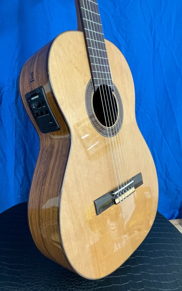 Raimundo 120E Classical Guitar  Ovangcol + Solid Cedar Top , Fishman EQ SPAIN