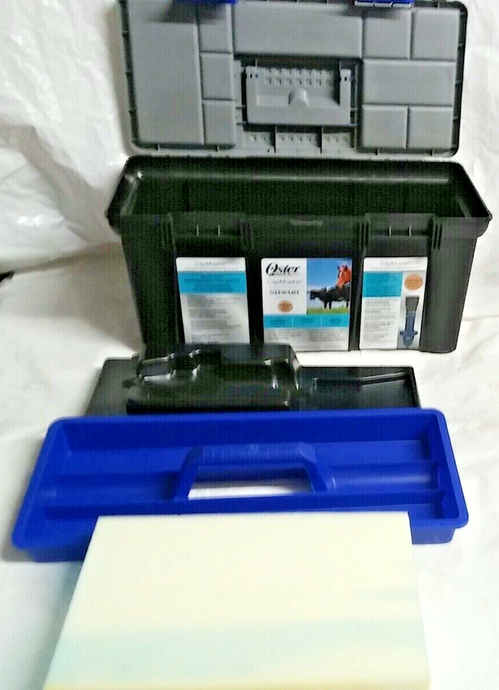 Oster Tool Box Carrying Case for Clipmaster, Showmaster & Shearmaster BOX ONLY