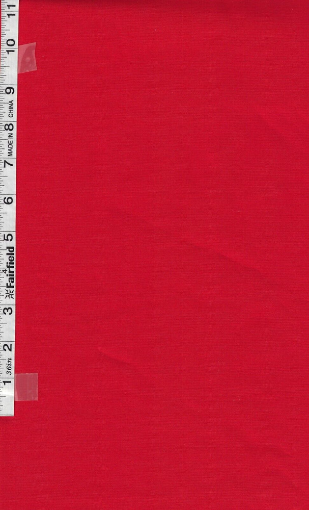 Red Kona Solid by Robert Kaufman bty