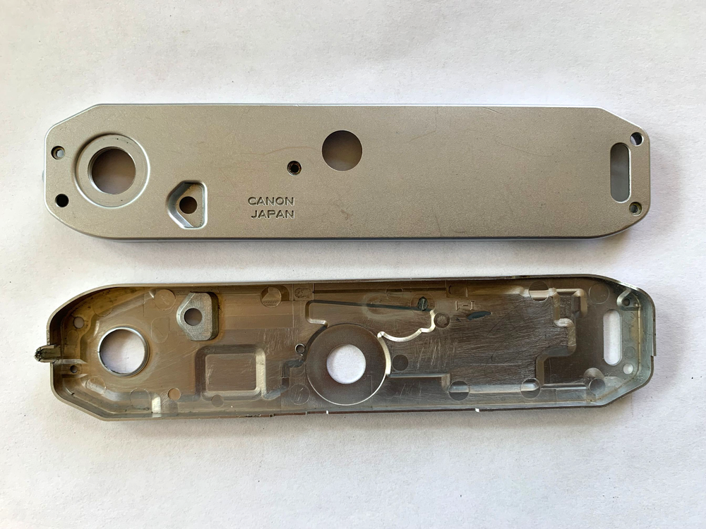 Canon AE-1 Program AE-1 P Base Bottom Plate without Motor Drive Cap