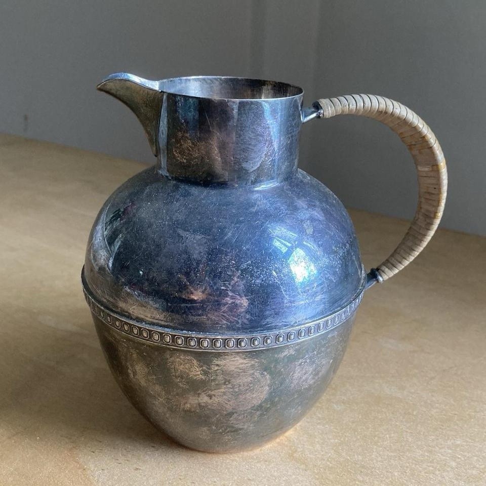 Silver Plate Pitcher 7”