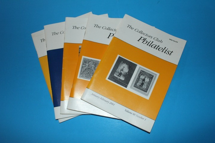 The Collectors Club Philatelist 2001 Part year BlueLakeStamps Timeless info