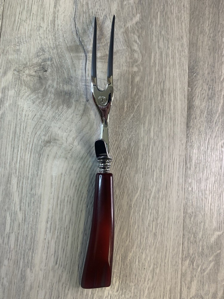 Vintage Bakelite Serving Fork GH Glo Hill