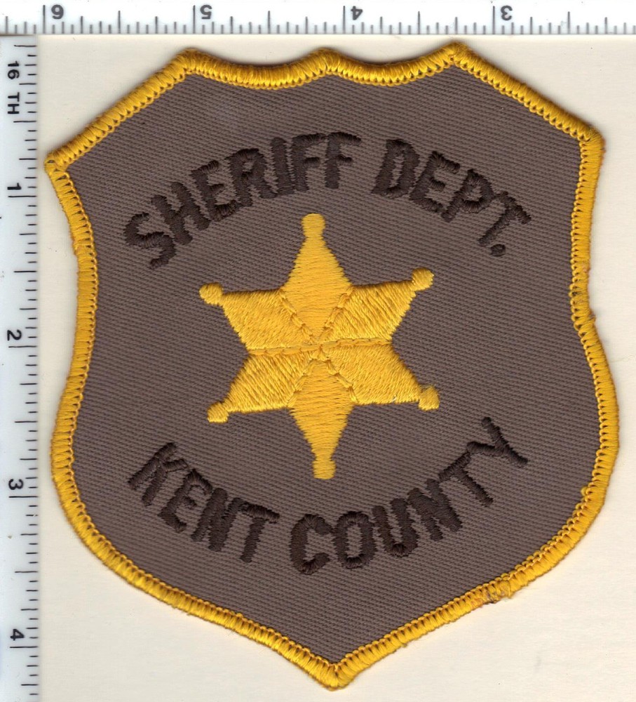 Kent County Sheriff's Dept. (Michigan) 4th Issue Shoulder Patch