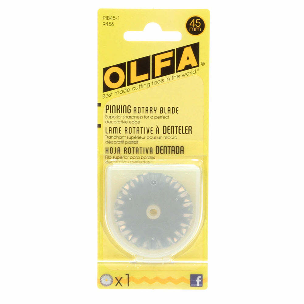 45mm Pinking Rotary Blade, Olfa