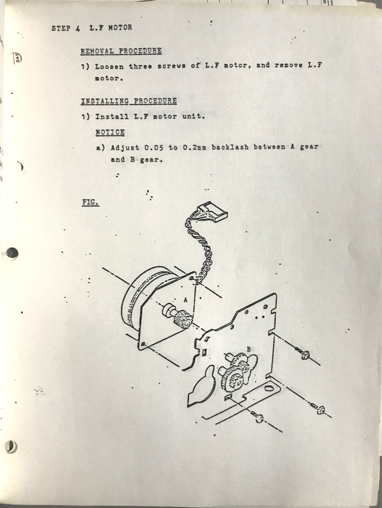 CBM Bi-Directional Printer Technical Manual Model 8023P 1979 Commodore Rare
