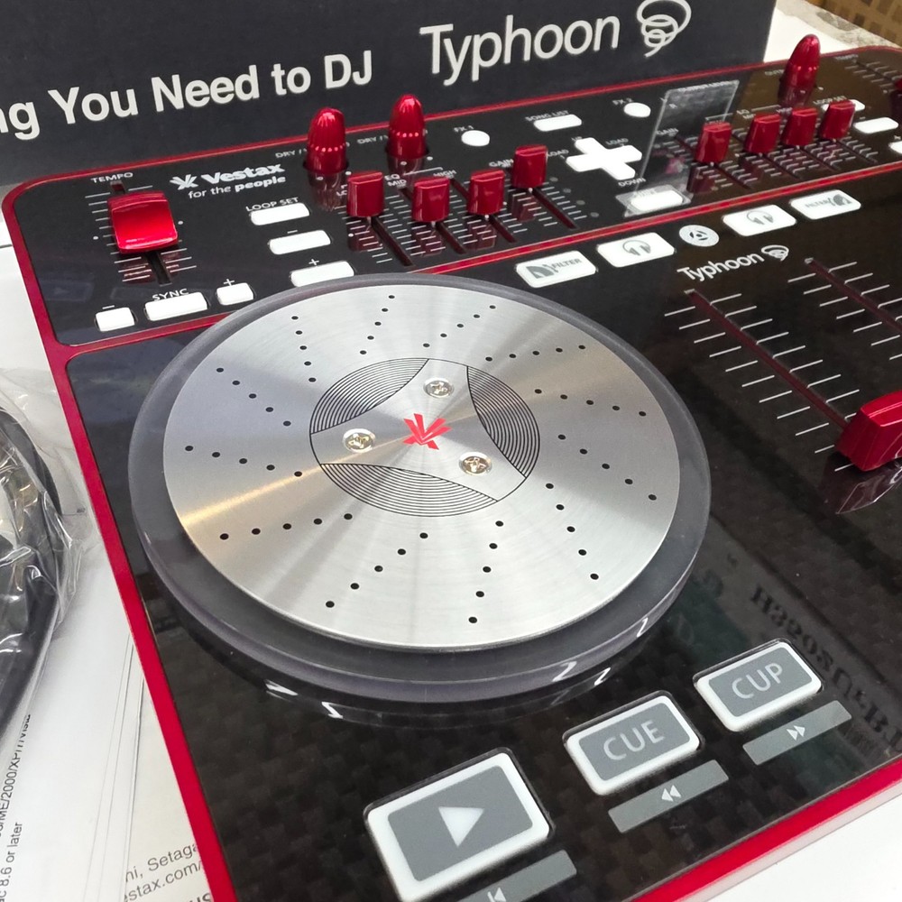 RARE! Vestax Typhoon DJ Interface MIDI Controller VirtualDJ